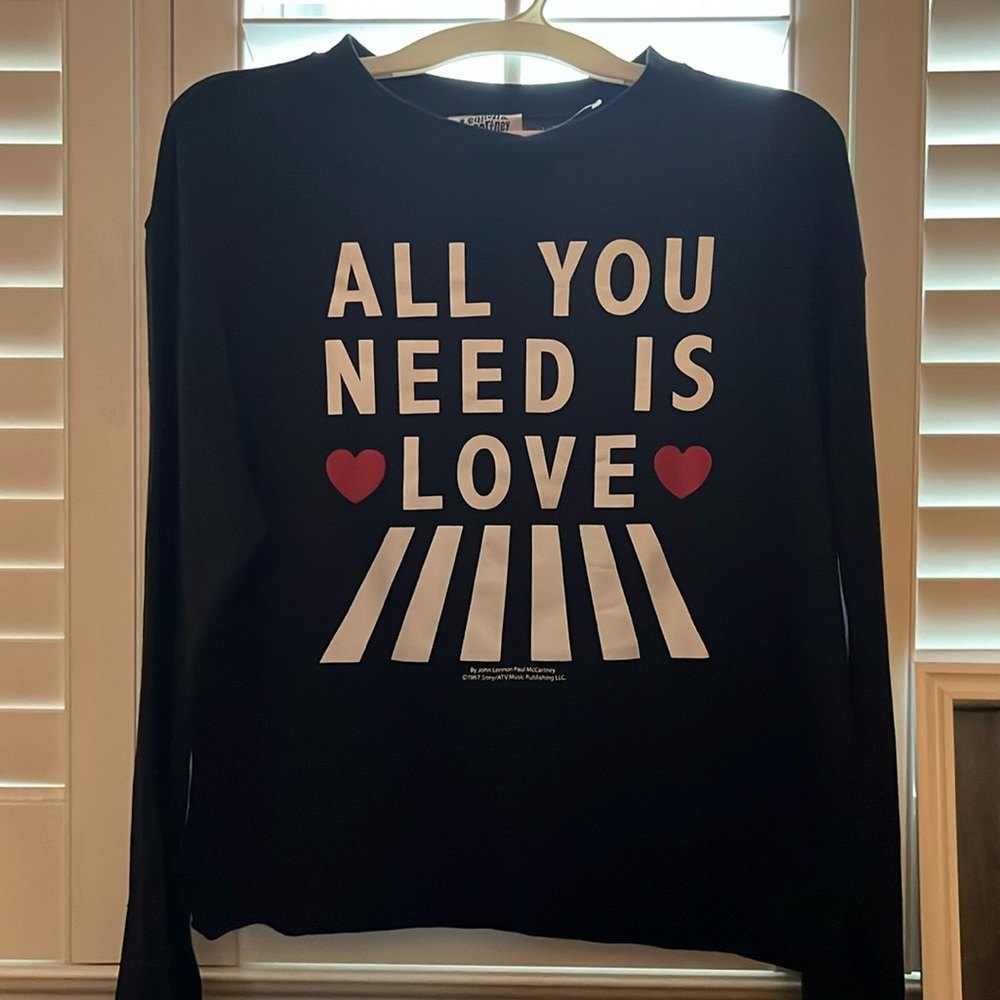 Beatles sweatshirt size small NWT
